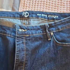 New Directions Dark Blue Straight Leg Jeans 20ws